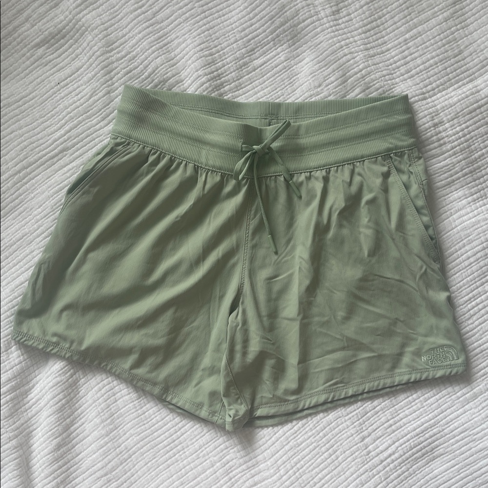 NWT The North Face Light Sage Green Performance Shorts